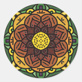 Pegatina de girasoles