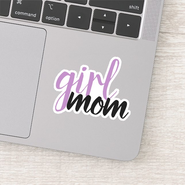 Pegatina de Girl Mom (Detalle)