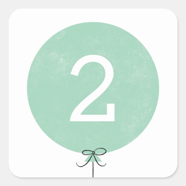 Pegatina de globo - Moneda (Anverso)