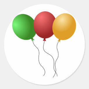 pegatina de globos
