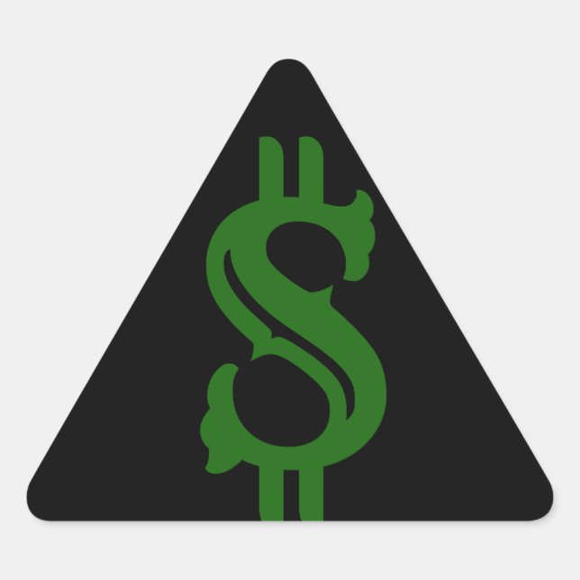 Pegatina de Gorra duro de dinero (Anverso)