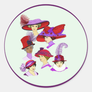 Pegatina de Gorras rojos