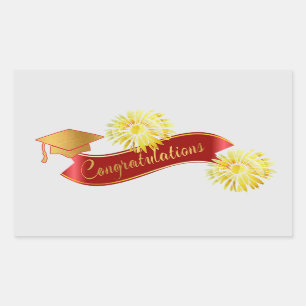 Pegatina de graduación