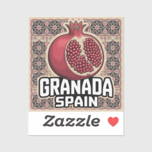 Pegatina de Granada España