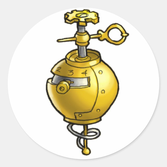 Pegatina de granadas (Anverso)