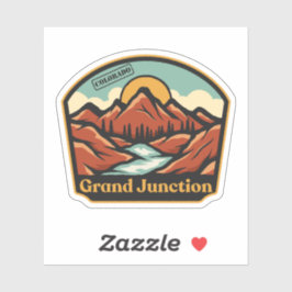 Pegatina de Grand Junction, Colorado