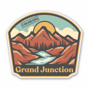 Pegatina de Grand Junction, Colorado