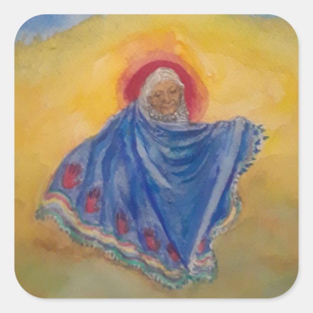 Pegatina de gratitud (Anverso)