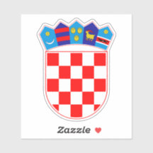 Pegatina de Grb del Emblem Croata Hrvatski