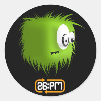 pegatina de "Green Dude"