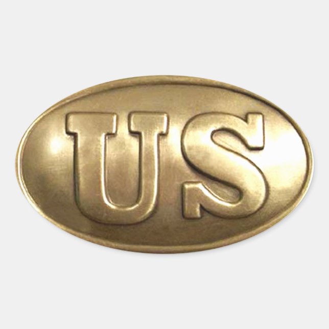 PEGATINA de Guerra Civil de Estados Unidos (Anverso)