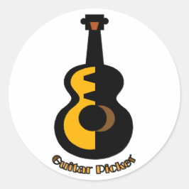 Pegatina de guitarra Picker