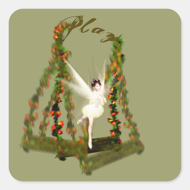 Pegatina de hadas (Anverso)