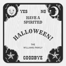 Pegatina de Halloween de Spirit Board