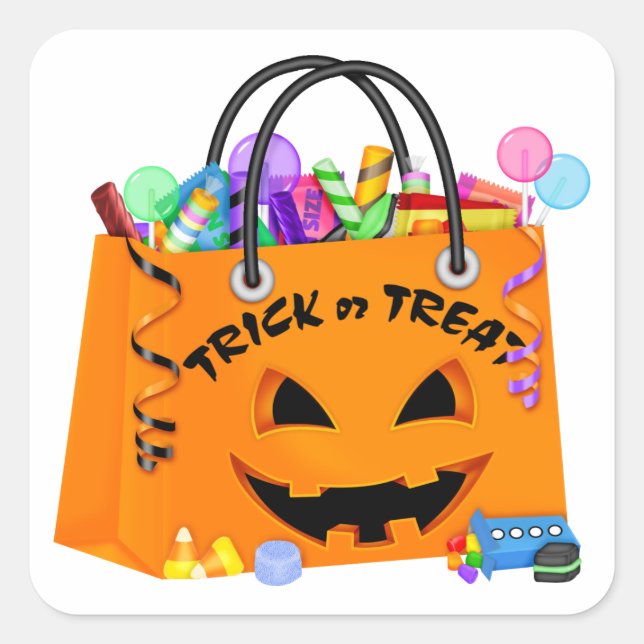 Pegatina de Halloween - SRF (Anverso)