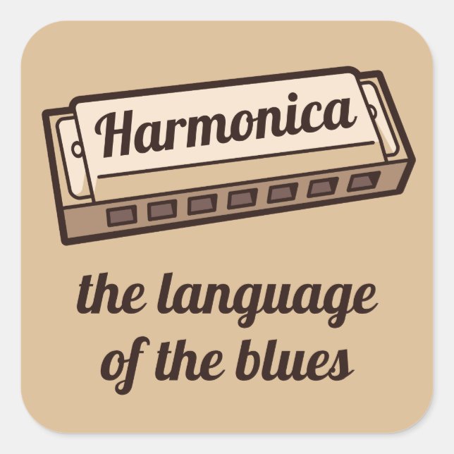 Pegatina de Harmonica (Anverso)