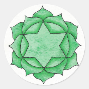 Pegatina de Heart Chakra