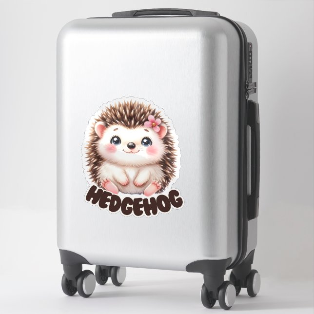 Pegatina DE HEDGEHOG NURSERY (Maleta)