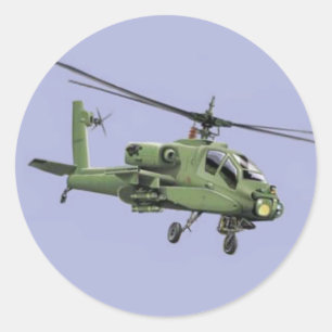 Pegatina de helicópteros Apache
