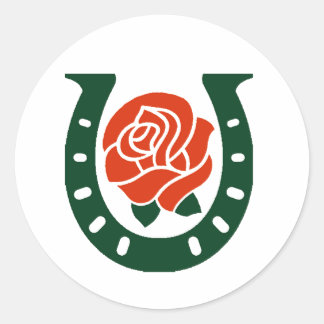 Pegatina de herradura de vacaciones