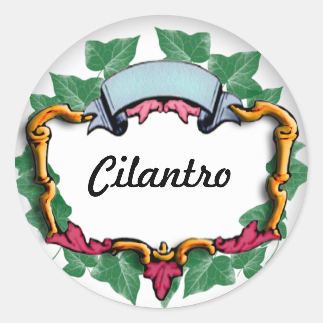 pegatina de hiedra y especias (Anverso)