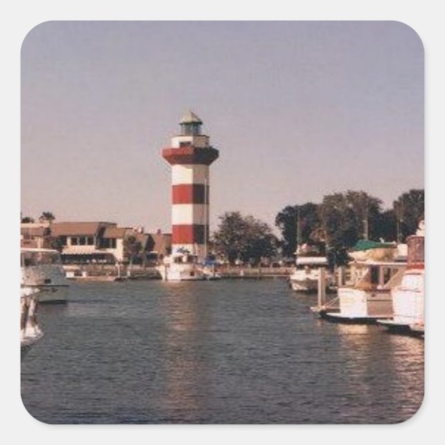 Pegatina de Hilton Head Island (Anverso)