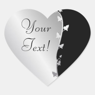 Pegatina de hojas de plata