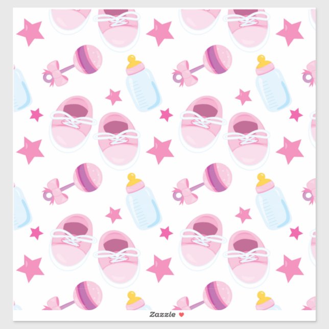 Pegatina de hojas de vinilo de Baby CustomCut (Hoja)