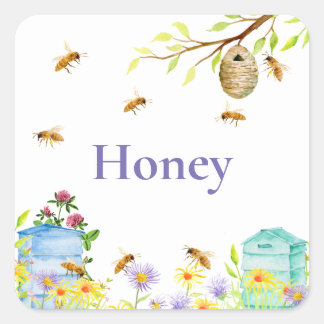 Pegatina de Honey Bee