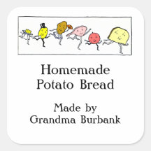 Pegatina de horneado o lata de Personalizado de al