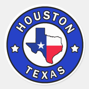 Pegatina de Houston Texas