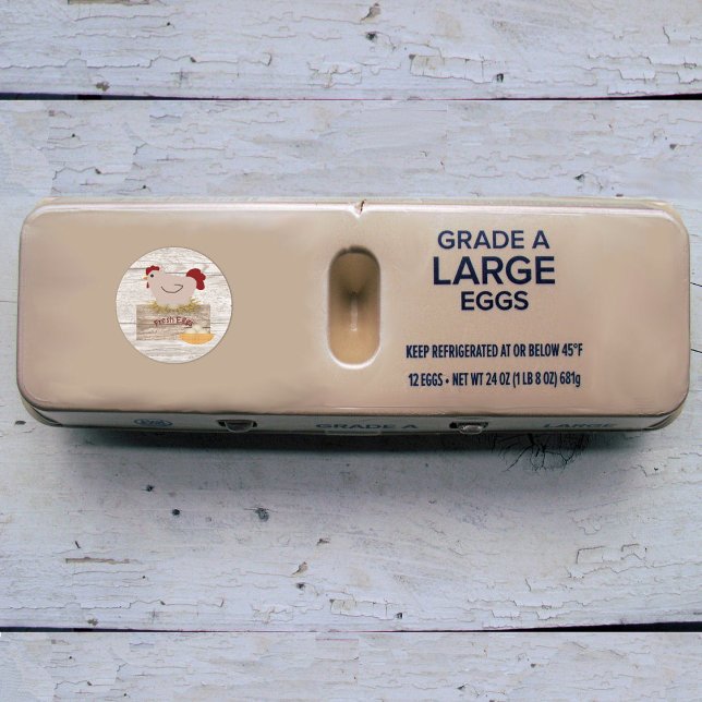 Pegatina de huevos frescos (Subido por el creador)