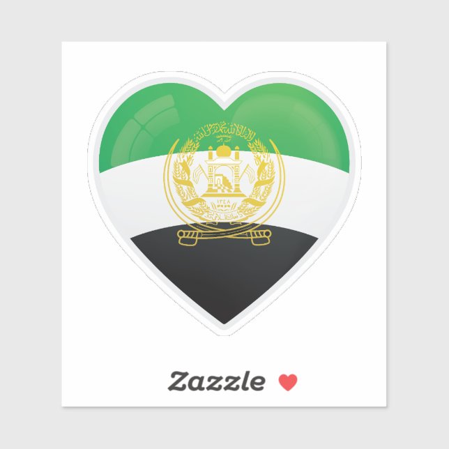 Pegatina de iconos de amor de Panjshir (Hoja)