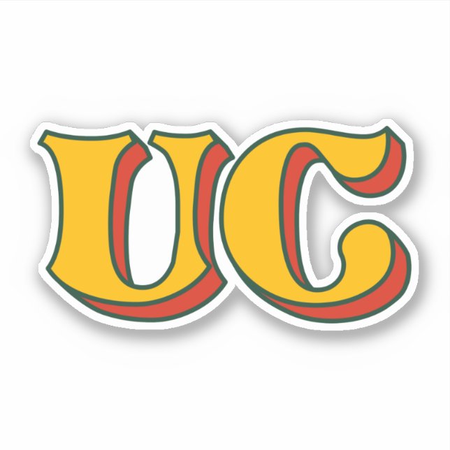 Pegatina de iconos de UC (Anverso)