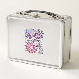 Pegatina de idea de regalo mágico de donut de unic