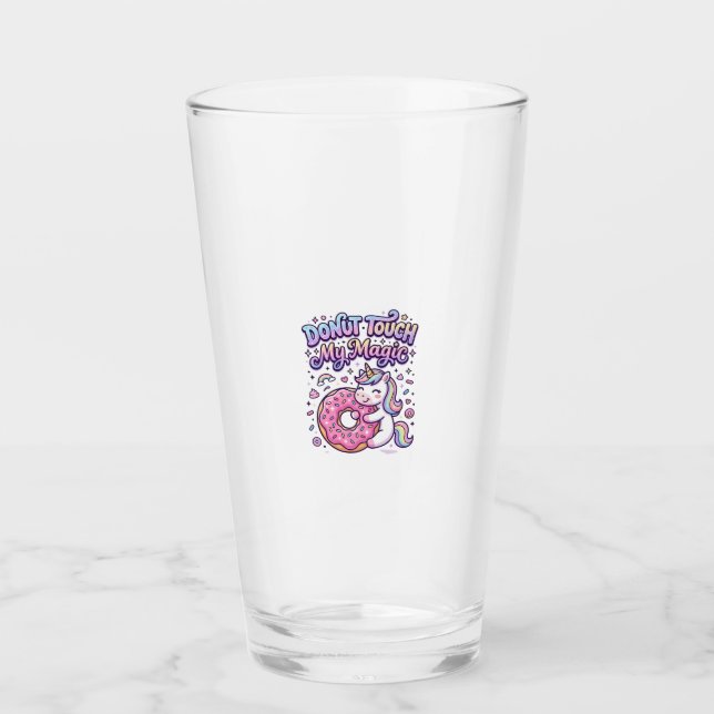 Pegatina de idea de regalo mágico de donut de unic (Anverso)