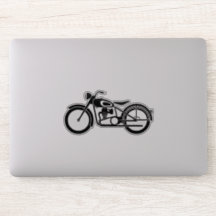 Pegatina de Idea Retro Motorbike Lover Gift