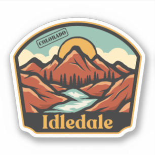 Pegatina de Idledale, Colorado