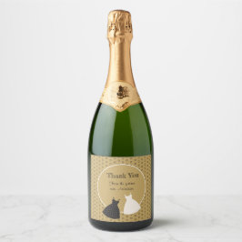 Pegatina de Ilustracion Cute Bridal Shower