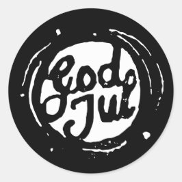 Pegatina de impresión en linea noruego "Feliz Navi