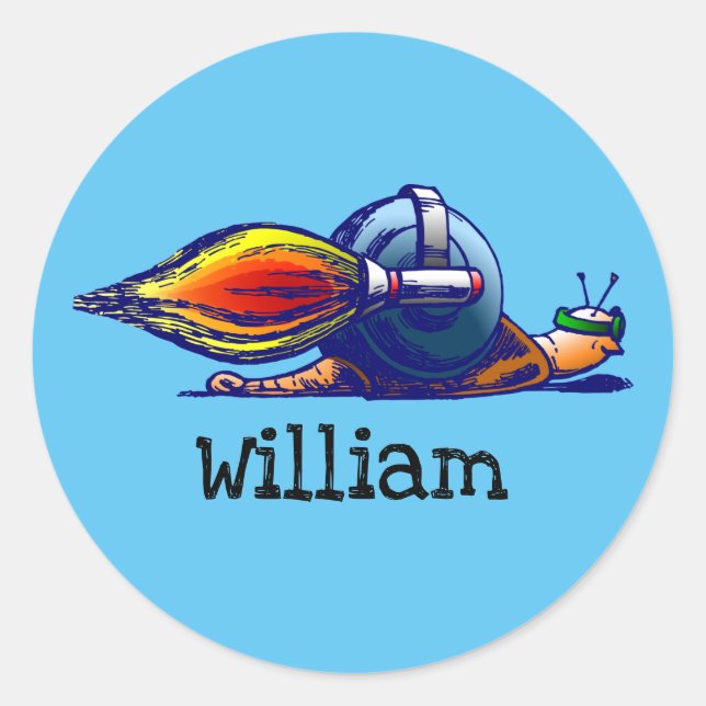 Pegatina de incandescencia de cohete (Anverso)