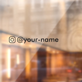 pegatina de instagram personalizado para pegatina 
