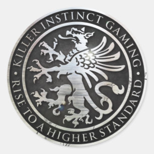 Pegatina de instinto asesino