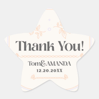 Pegatina de invitación a bodas