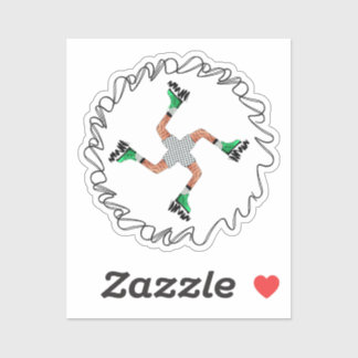 Pegatina de inyl de ejecución perpetua