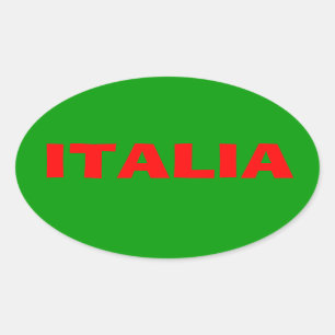 Pegatina de "Italia"
