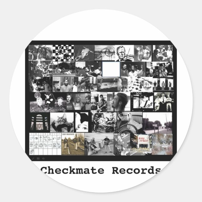 Pegatina de jaque mate (Anverso)