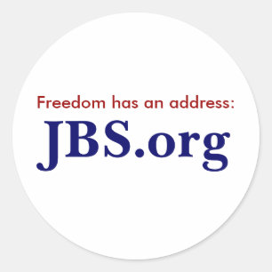 pegatina de JBS.org