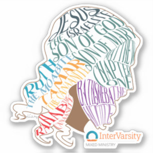 Pegatina de Jesús mixto