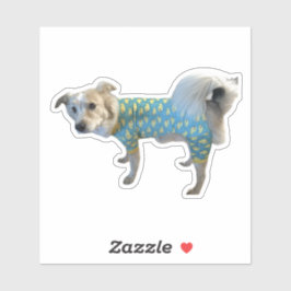 Pegatina de JpJ de ganso de tarifa - Perro Adorabl